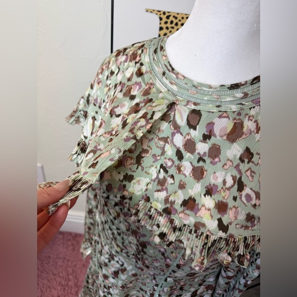 NWOT Ted Baker Floral Long Sleeve Dress - Picture 6 of 15